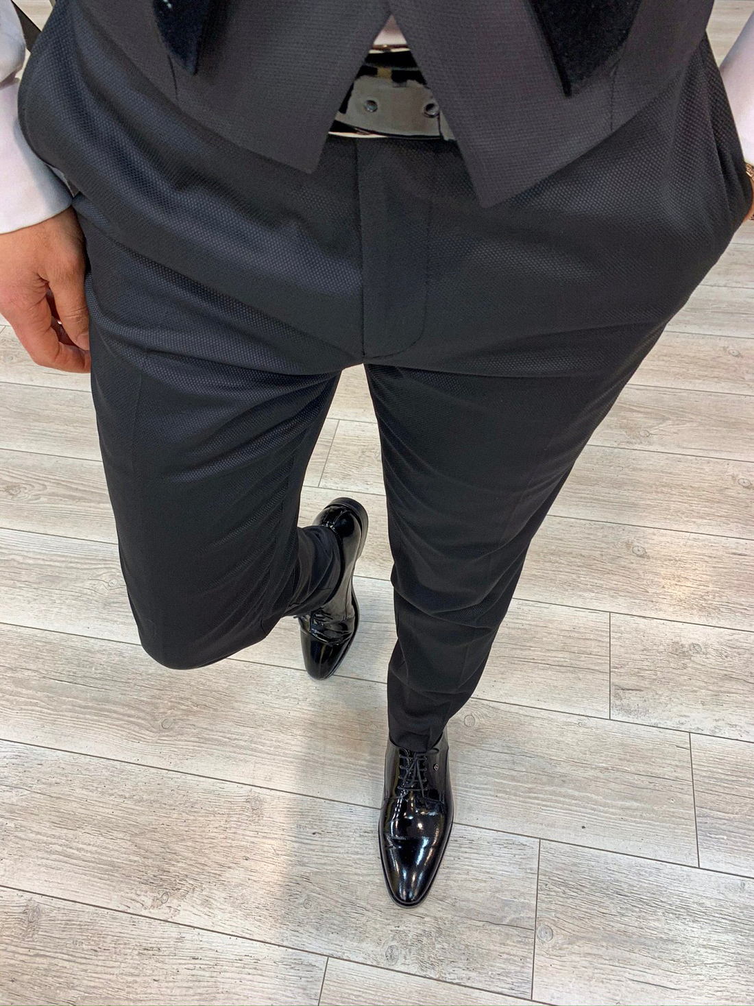 Black Dovetail Slim-Fit Italian Cut Tuxedo