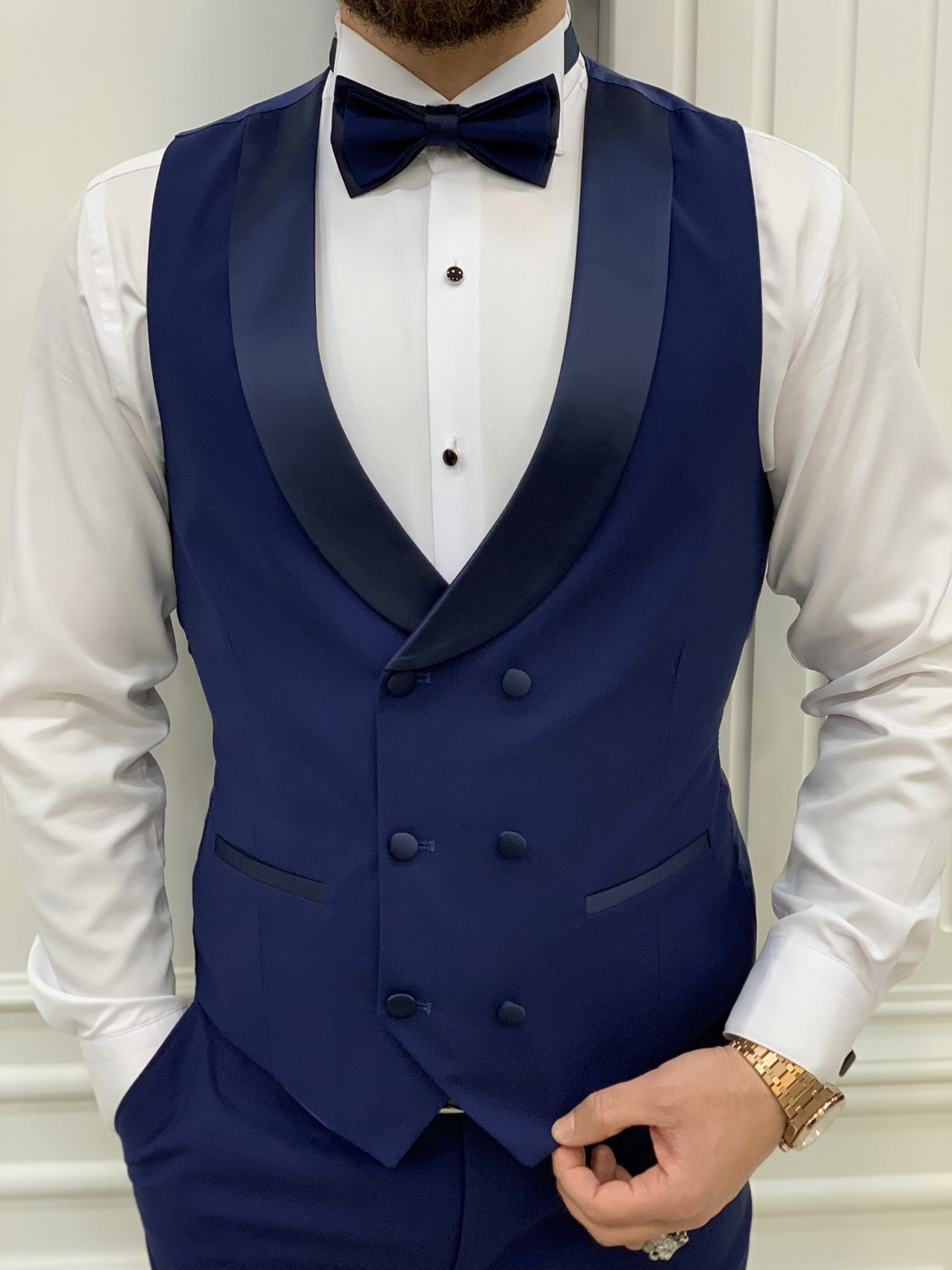 Blue Dovetail Slim-Fit Italian Cut Tuxedo