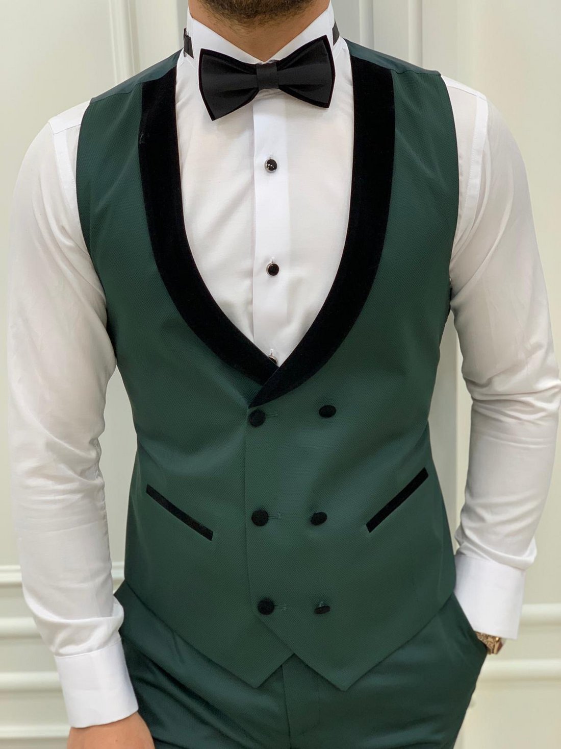 Green Dovetail Slim-Fit Tuxedo