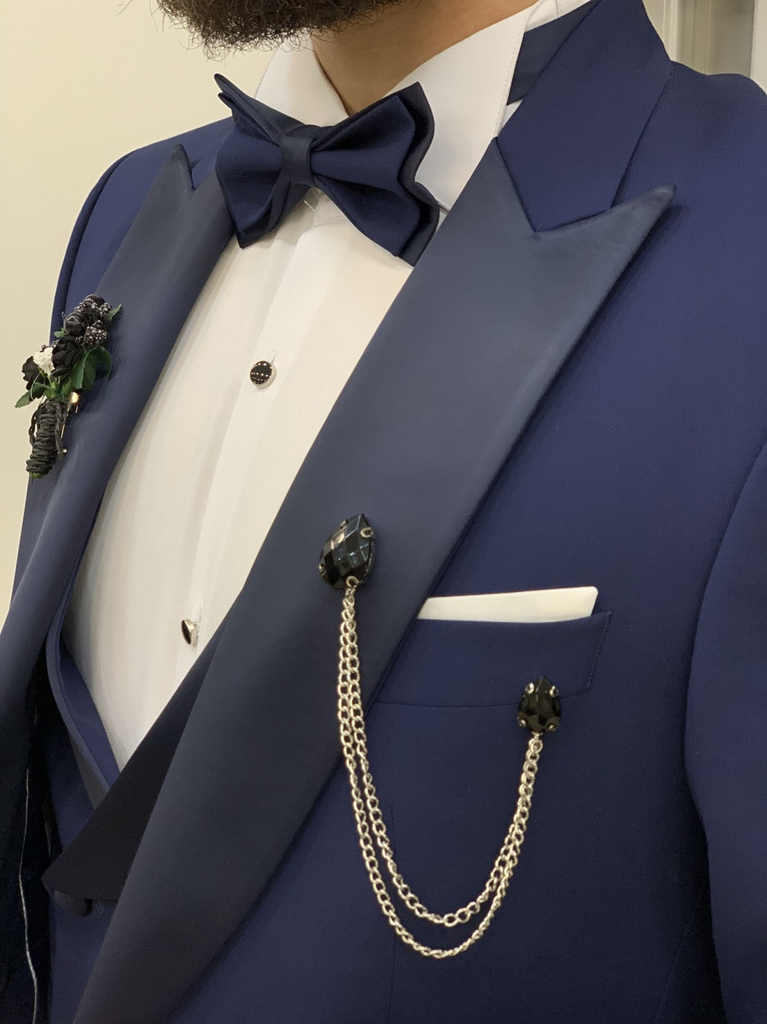 Blue Dovetail Slim-Fit Italian Cut Tuxedo