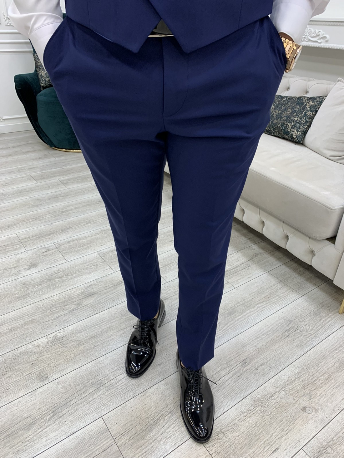 Blue Dovetail Slim-Fit Italian Cut Tuxedo