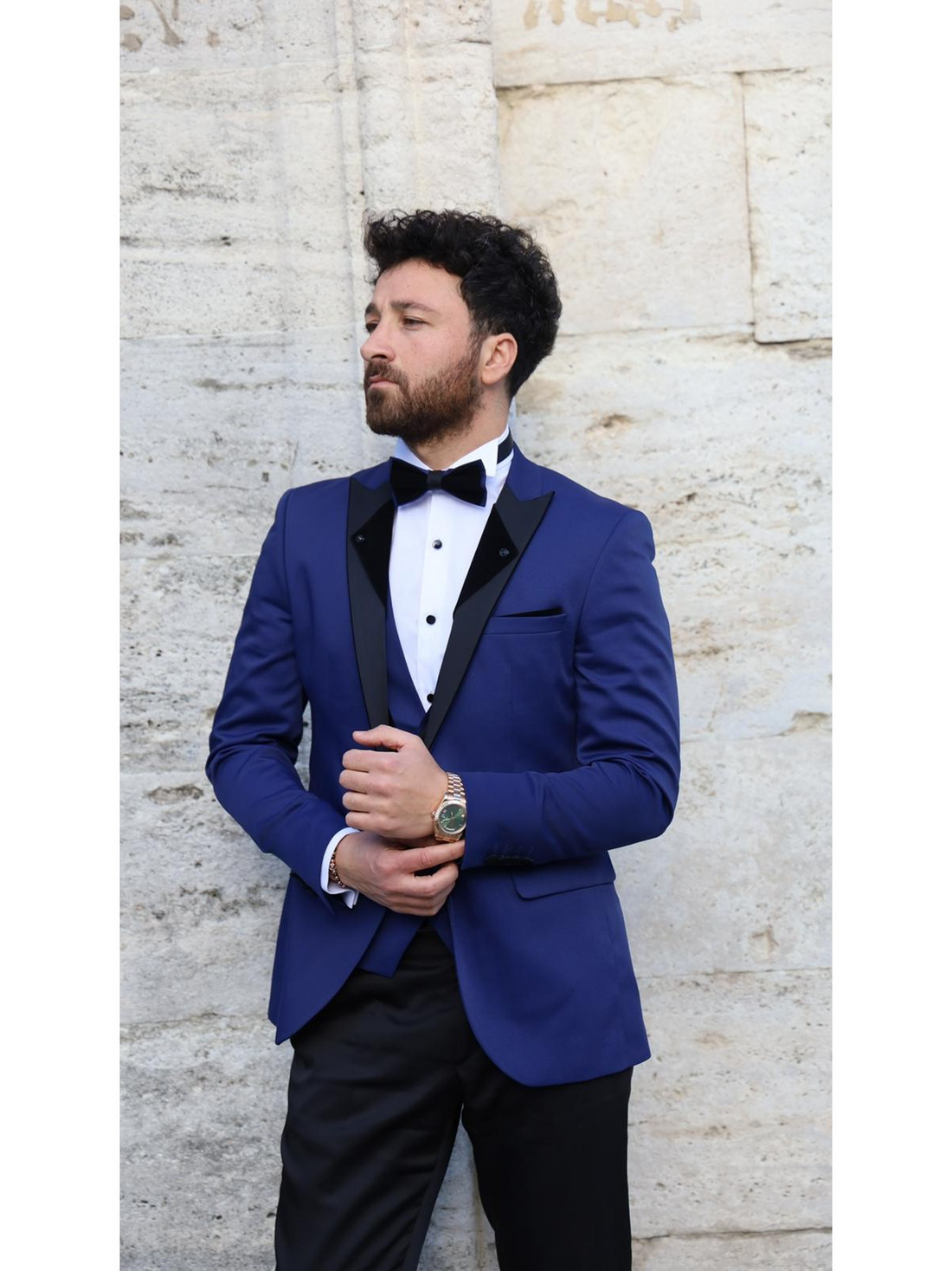 Sax Dovetail Slim-Fit Tuxedo