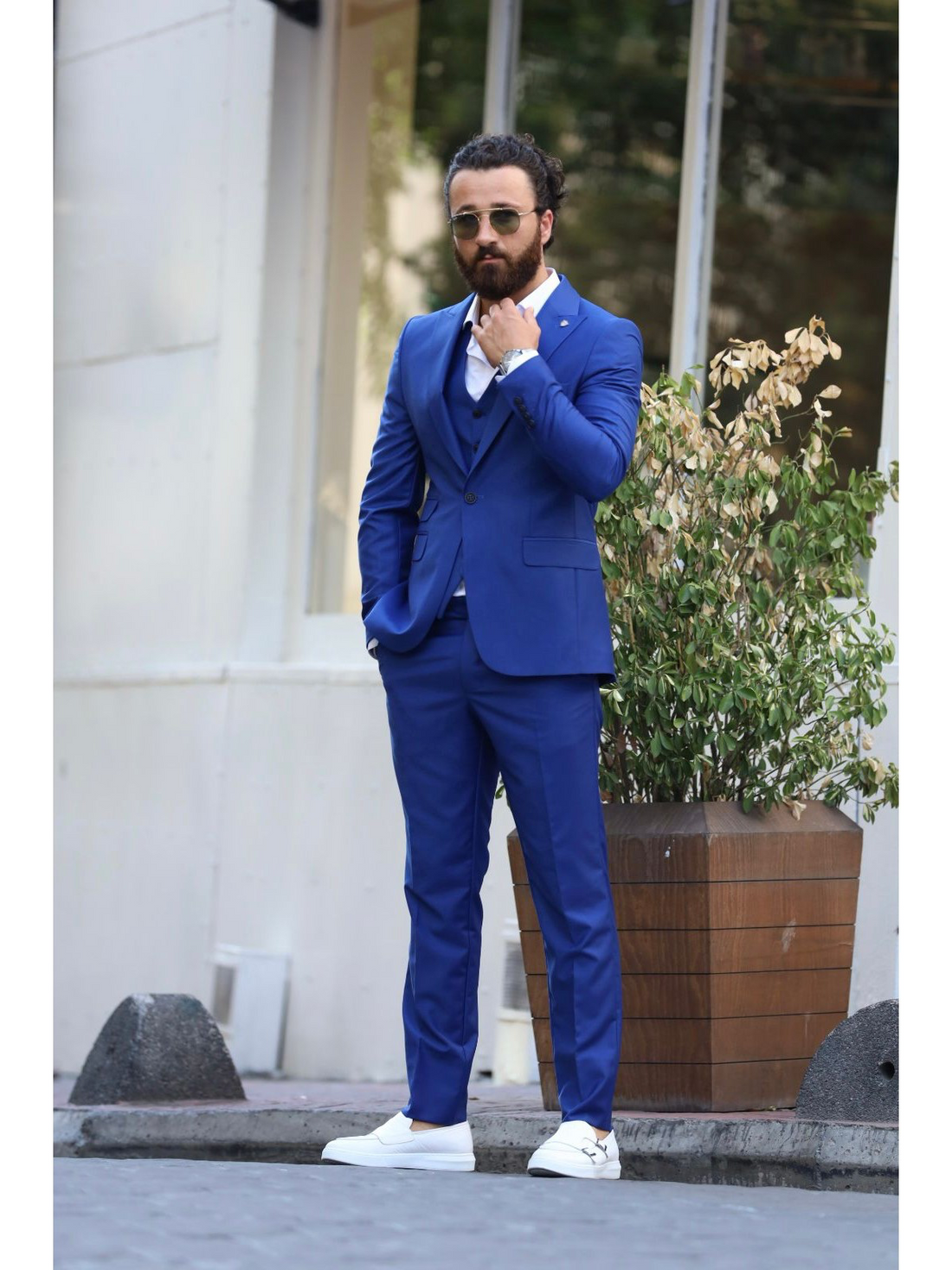 Sax Slim-Fit Italian Cut Suit