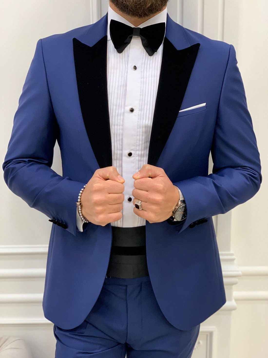 Blue Groom Slim-Fit Italian Cut Tuxedo