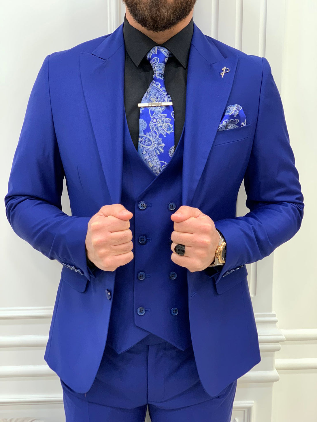 Sax Slim-Fit Italian Cut Suit