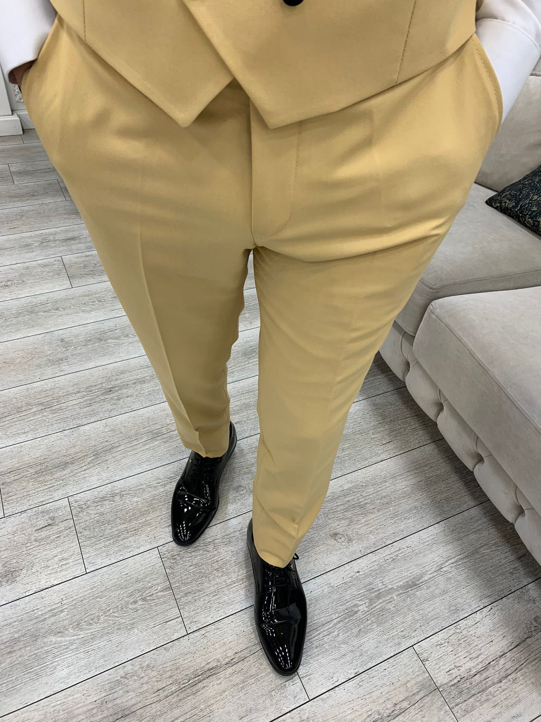 Yellow Dovetail Slim-Fit Italian Cut Tuxedo